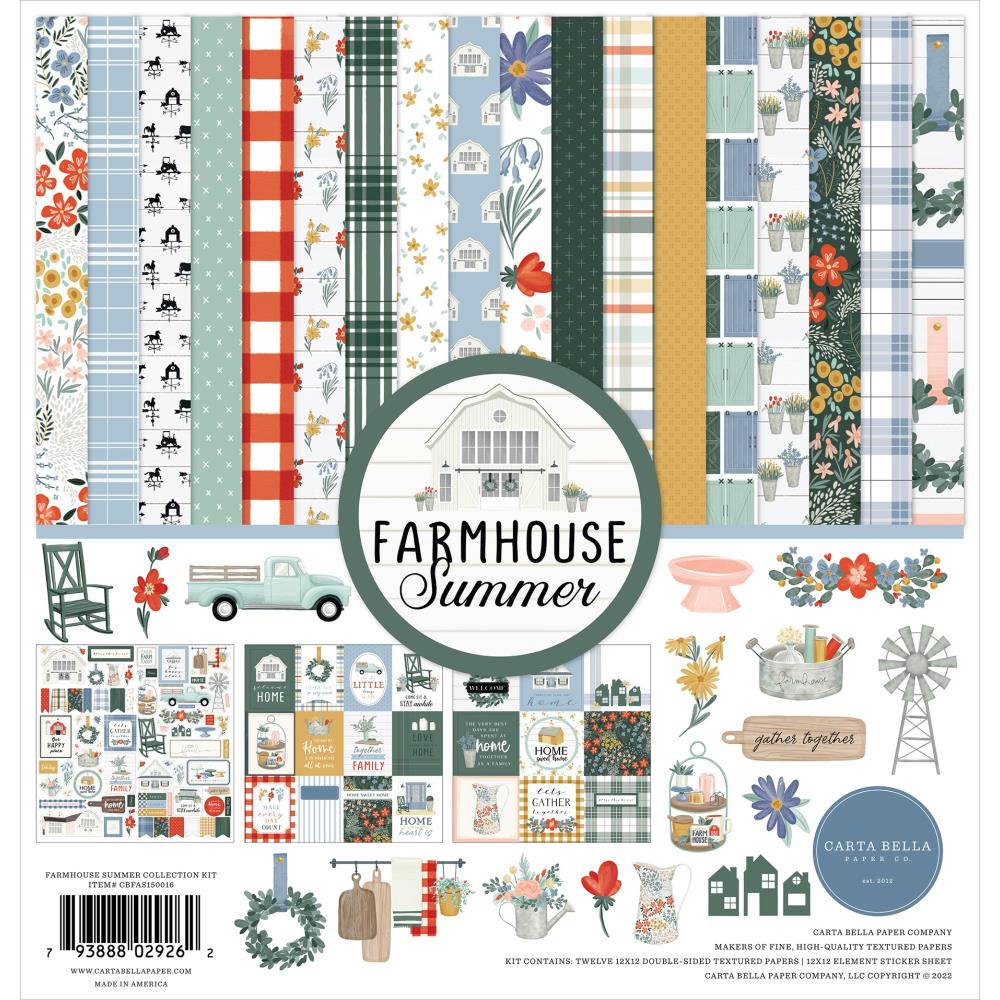 Carta Bella Farmhouse Summer - Collection Kit