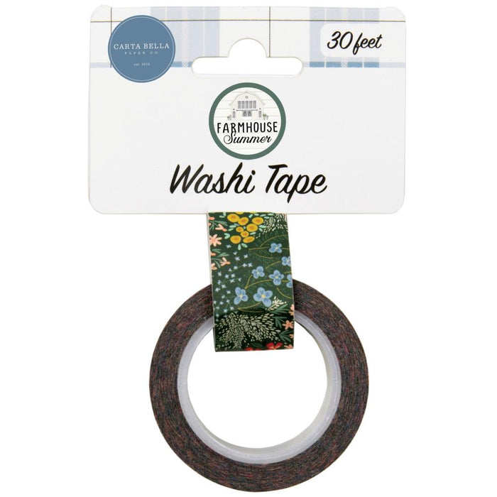 Carta Bella Farmhouse Summer - Summer Floral Washi Tape