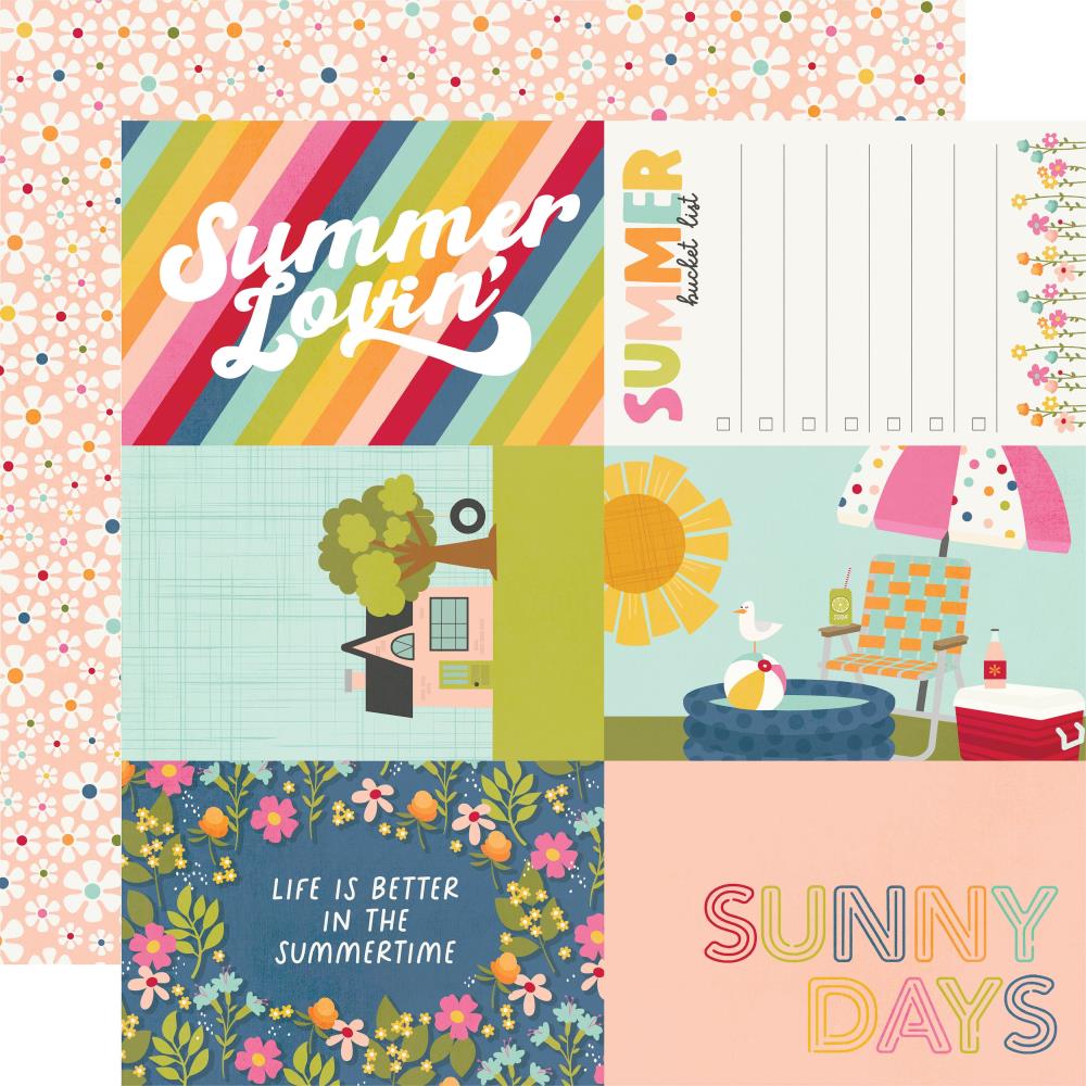 Simple Stories Summer Lovin' - 4x6 Elements