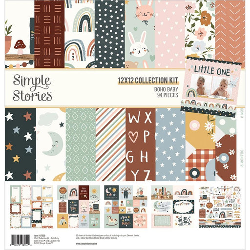 Simple Stories Boho Baby - 12x12 Collection Kit