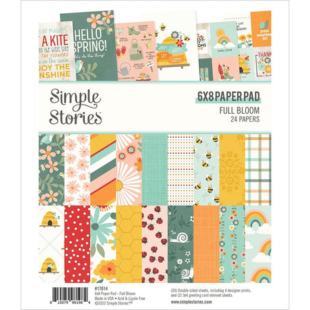 Simple Stories Full Bloom - 6x8 Paper Pad