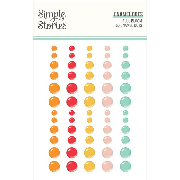 Simple Stories Full Bloom - Enamel Dots