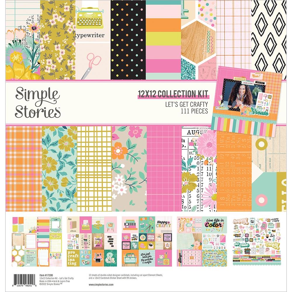Simple Stories Let's Get Crafty - 12x12 Collection Kit
