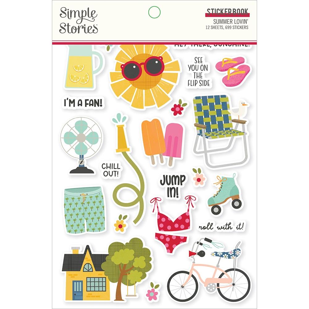 Simple Stories Summer Lovin' - Sticker Book