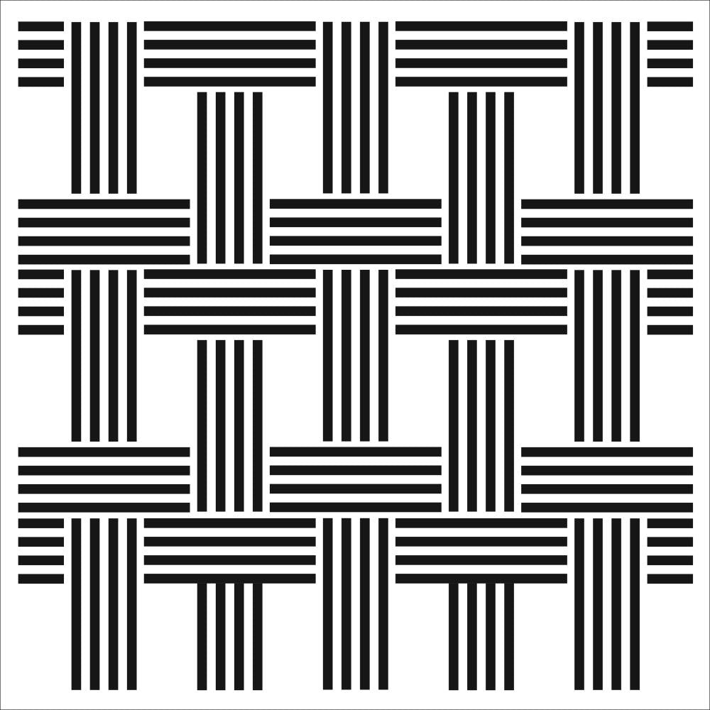 Crafter's Workshop 6x6 Template - Basketweave