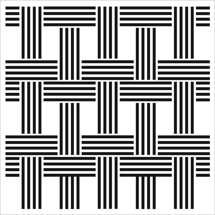 Crafter's Workshop 6x6 Template - Basketweave