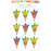 American Crafts Paige Evans Splendid - Dimensional Bouquet Stickers