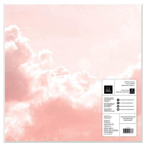 Heidi Swapp Sun Chaser - Printed Vellum