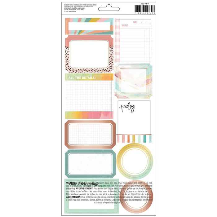Heidi Swapp Sun Chaser - Cardstock Stickers