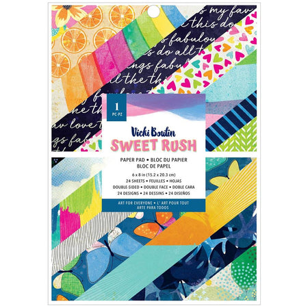 American Crafts Vicki Boutin Sweet Rush - 6x8 Paper Pad