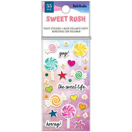 American Crafts Vicki Boutin Sweet Rush - Mini Puffy Stickers