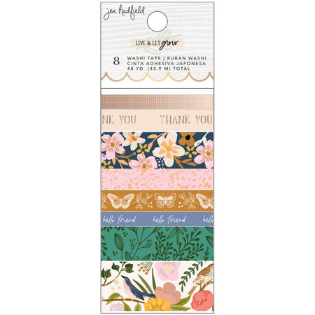 American Crafts Jen Hadfield Live & Let Grow - Washi Tape