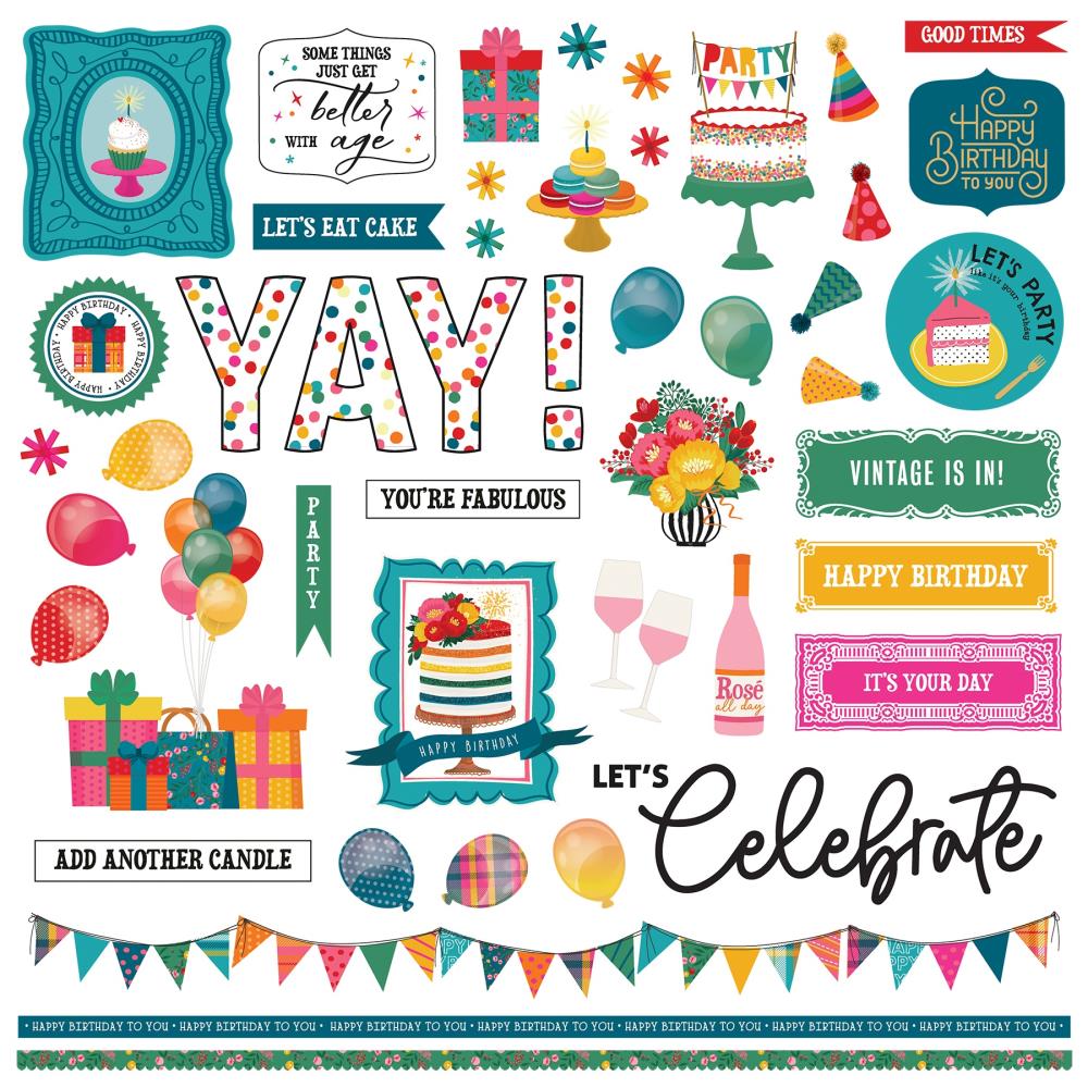 Photoplay Add Another Candle - Element Stickers