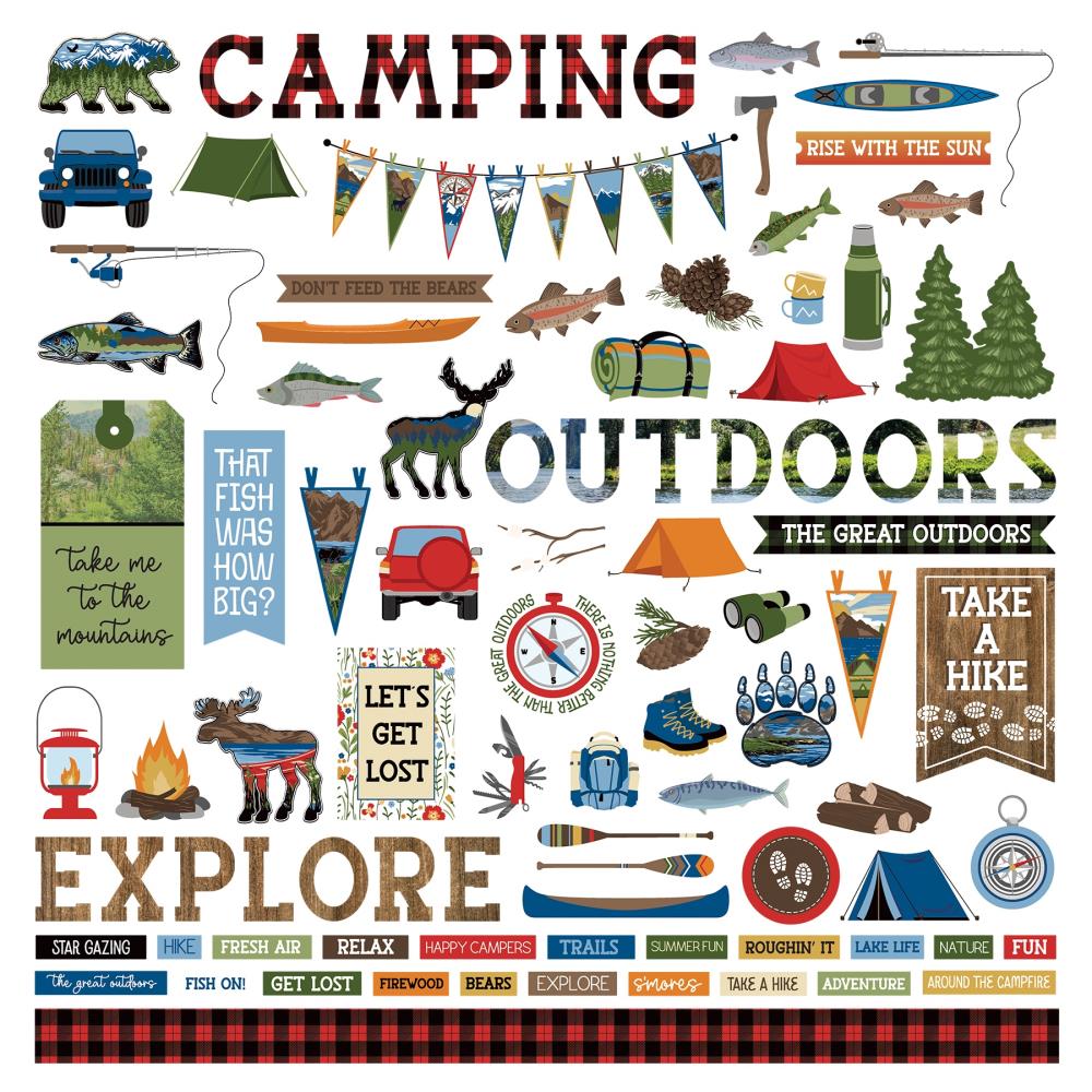 Photoplay The Great Outdoors - Element Stickers