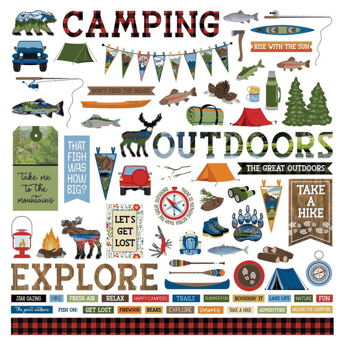 Photoplay The Great Outdoors - Element Stickers