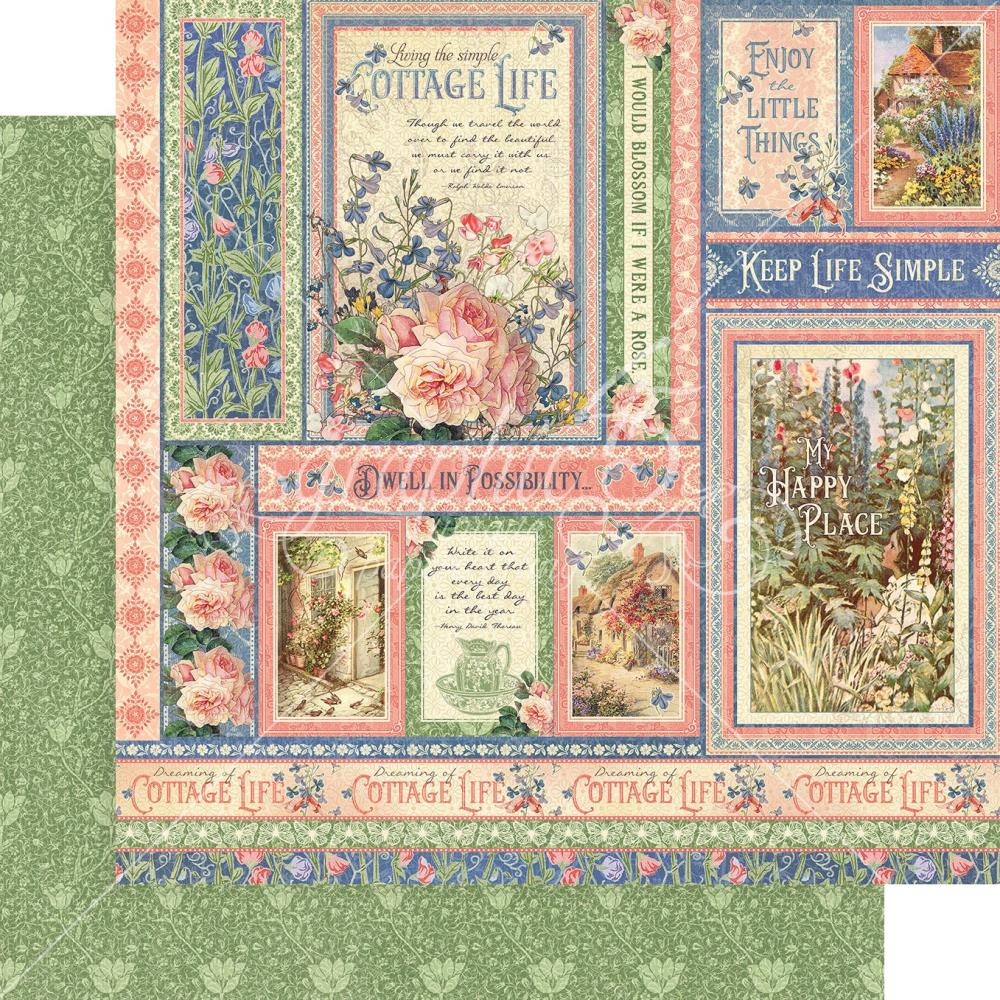 Graphic 45 Cottage Life - Dwell In Possibilitiy