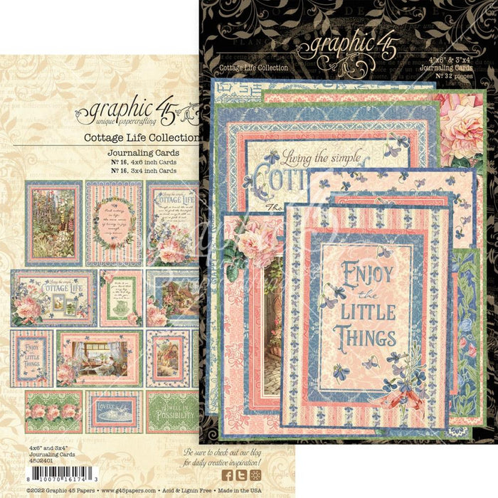 Graphic 45 Cottage Life 12x12 Collection Pack