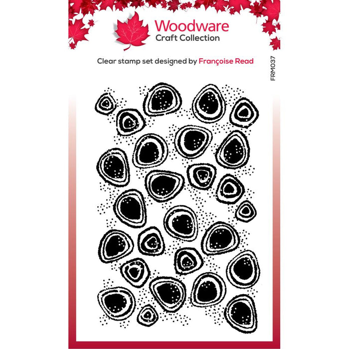 Woodware Clear Magic Singles Stamp - Spot Background
