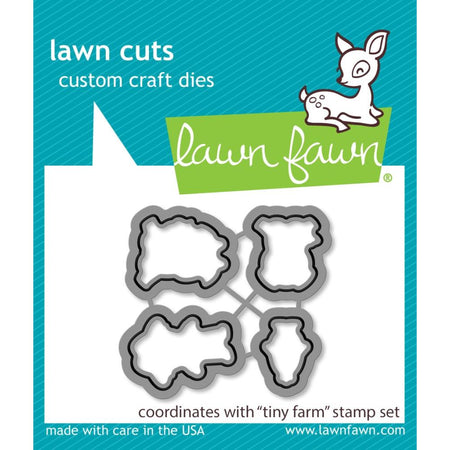 Lawn Fawn Craft Die - Tiny Farm Dies