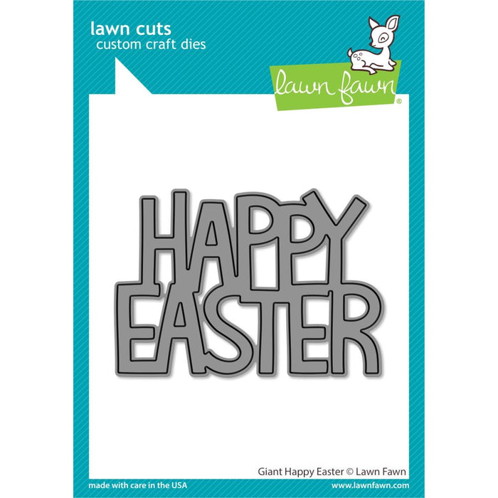 Lawn Fawn Craft Die - Giant Happy Easter