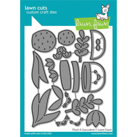 Lawn Fawn Craft Die - Plant-a-Succulent