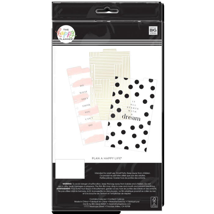 Me & My Big Ideas Happy Planner - Blushin' It Classic Dashboard