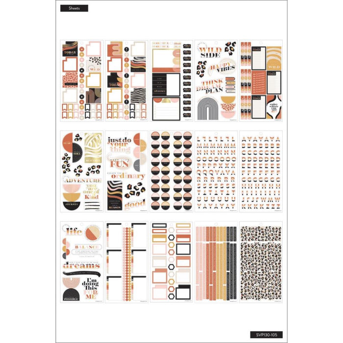 Me & My Big Ideas Happy Planner Sticker Value Pack - Modern Wild