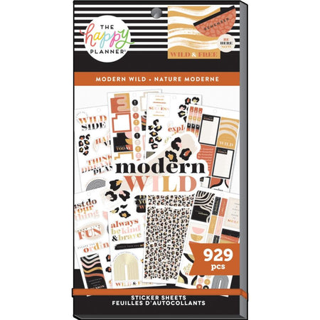 Me & My Big Ideas Happy Planner Sticker Value Pack - Modern Wild