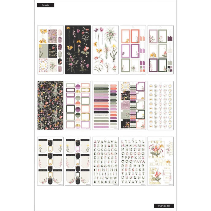 Me & My Big Ideas Happy Planner Sticker Value Pack - Fresh Botanicals