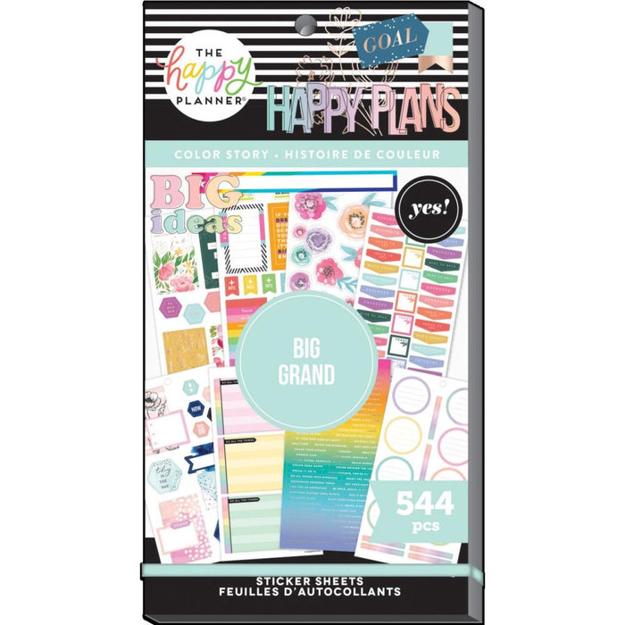 Me & My Big Ideas Happy Planner Sticker Value Pack - Color Story BIG