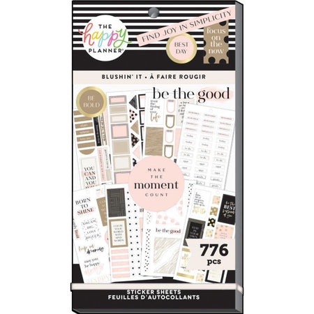 Me & My Big Ideas Happy Planner Sticker Value Pack - Blushin' It