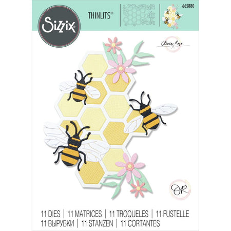 Sizzix Thinlits Die - Bee Hive