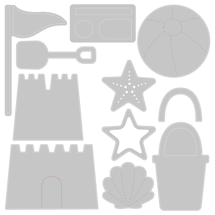 Sizzix Thinlits Die - Summer Shapes