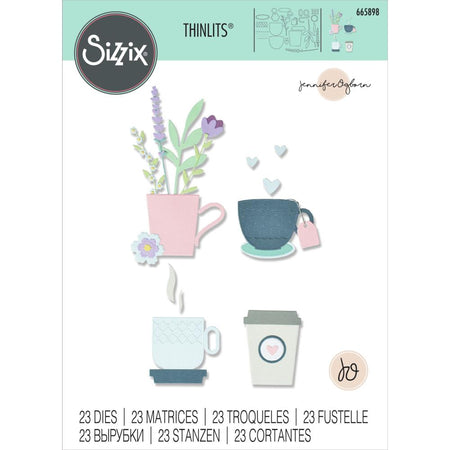 Sizzix Thinlits Die - Tea Cups