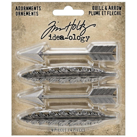 Tim Holtz Idea-ology - Adornments Quill & Arrow
