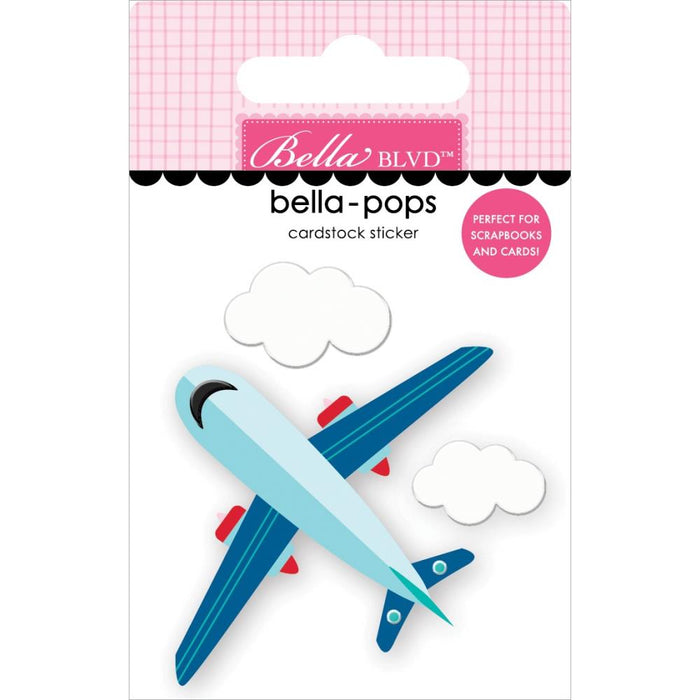 Bella Blvd Time To Travel - Jet Set Bella-Pops 3D Sticker