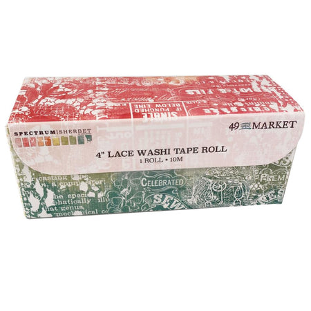 49 & Market Spectrum Sherbet - Washi Tape Roll Lace