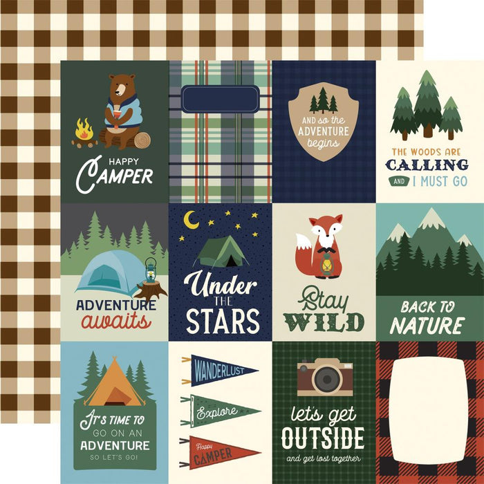 Echo Park Call Of The Wild - 3x4 Journaling Cards