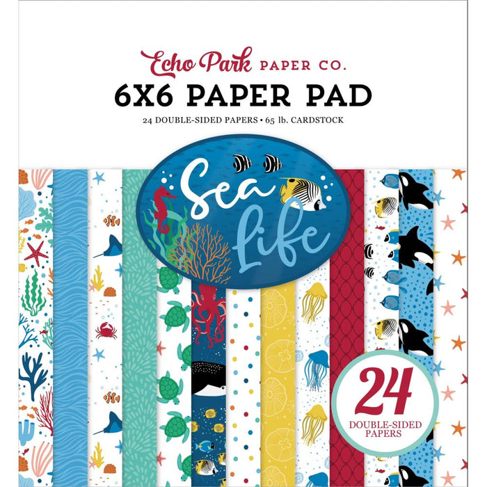 Echo Park Sea Life - 6x6 Pad