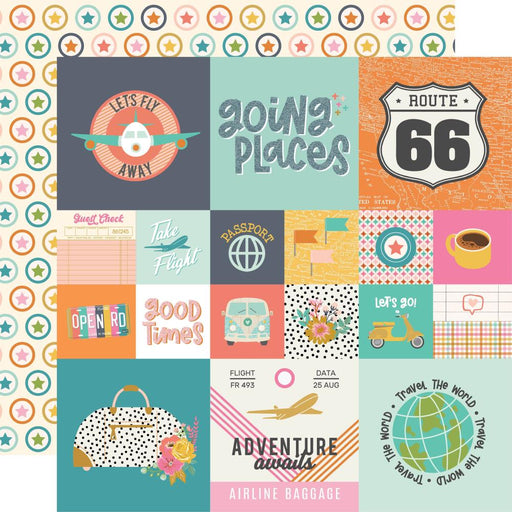 Simple Stories Let's Go! - 2x2 & 4x4 Journaling Cards