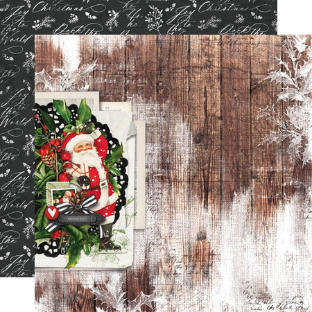 Simple Stories Simple Vintage Christmas Lodge - Jolly St Nick