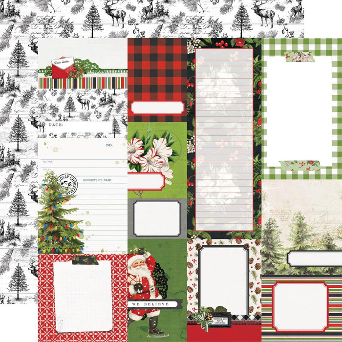 Simple Stories Simple Vintage Christmas Lodge - Journal Elements