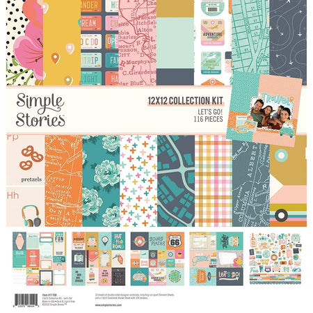 Simple Stories Let's Go! - 12x12 Collection Kit