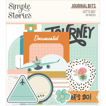 Simple Stories  Let's Go! - Journal Bits & Pieces