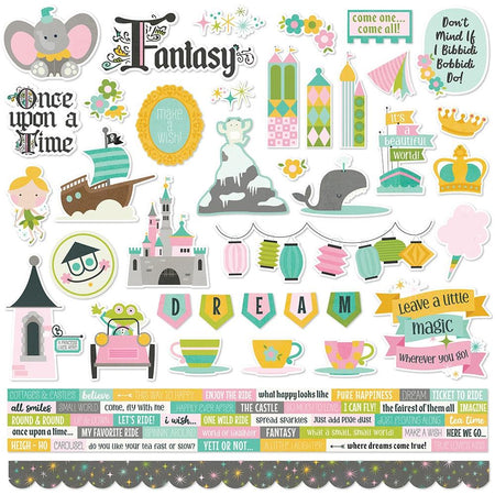 Simple Stories Say Cheese Fantasy At The Park - Combo Stickers