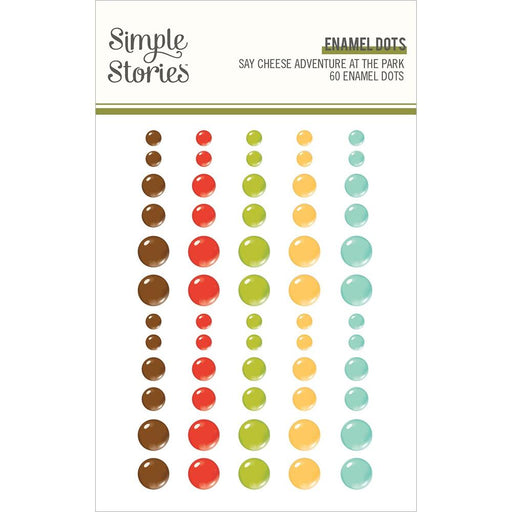Simple Stories Say Cheese Adventure At The Park - Enamel Dots
