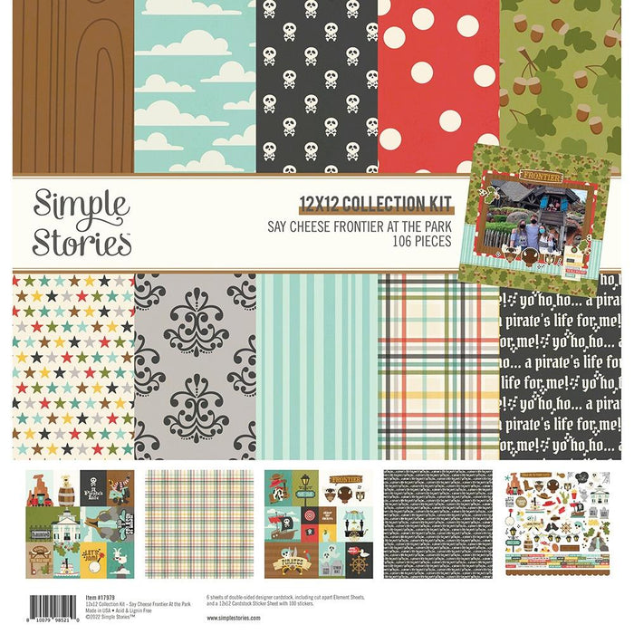 Simple Stories Say Cheese Frontier At The Park - 12x12 Collection Kit
