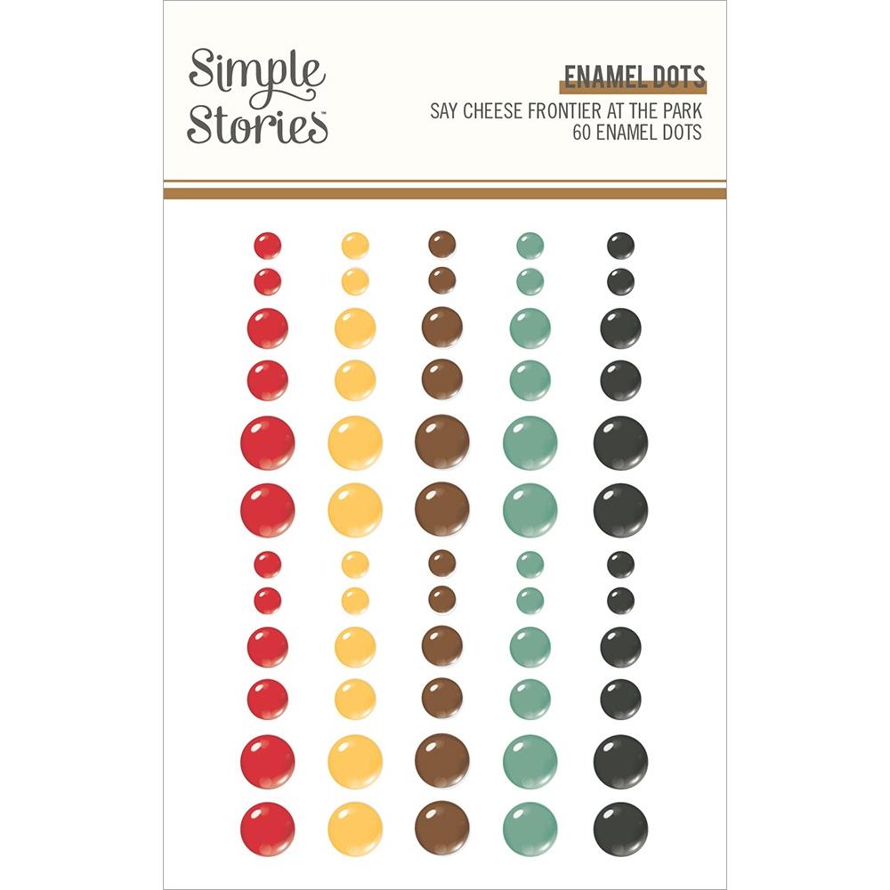Simple Stories Say Cheese Frontier At The Park - Enamel Dots