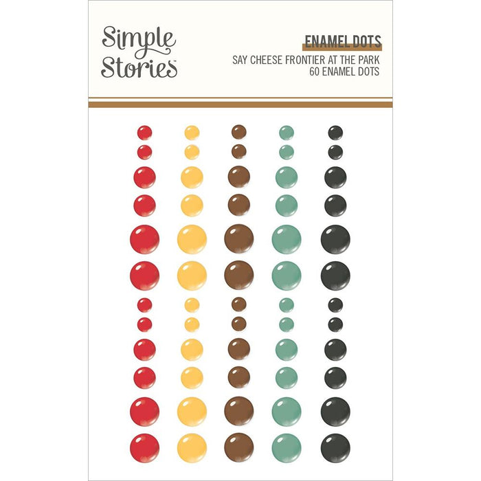 Simple Stories Say Cheese Frontier At The Park - Enamel Dots