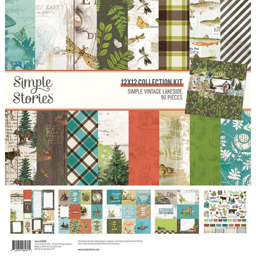 Simple Stories Simple Vintage Lakeside - 12x12 Collection Kit